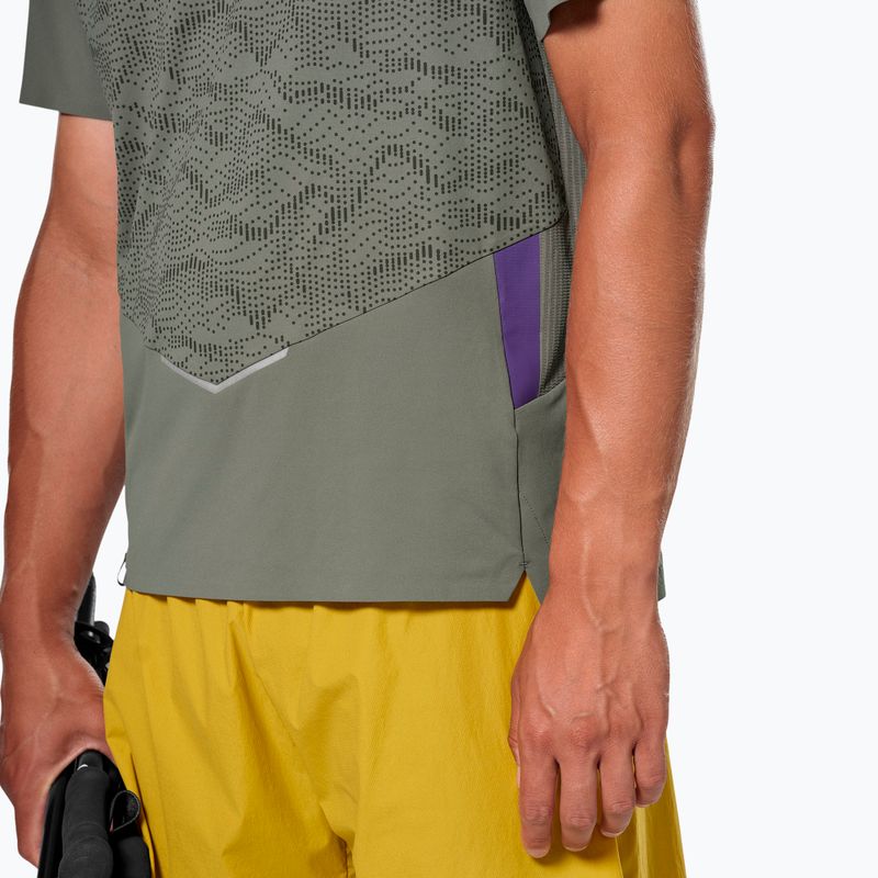 Pánské tričko Salewa Pedroc Tech Dry faded green 4