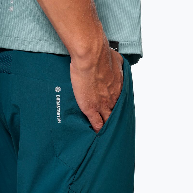 Pánské trekingové kalhoty Salewa Pedroc 3 DST Light pond blue 4