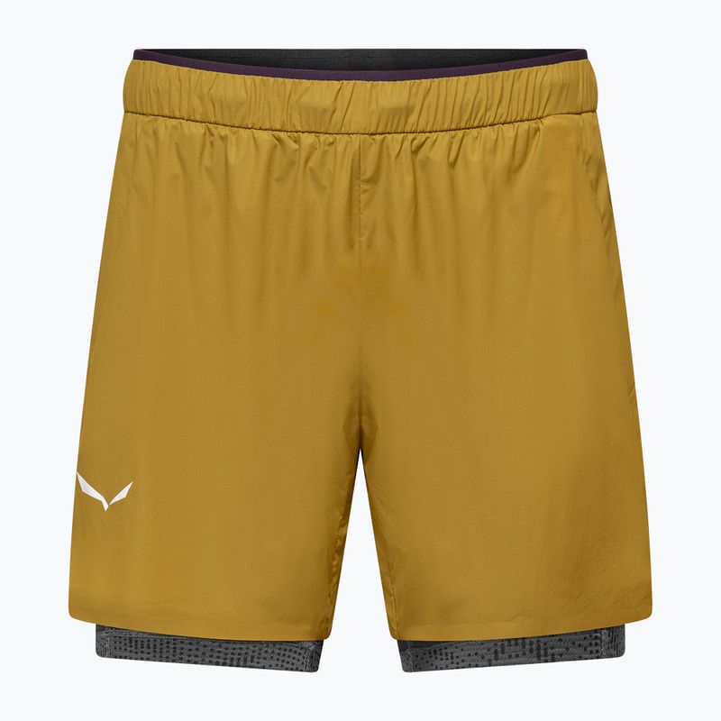 Pánské trekingové šortky Salewa Pedroc DST 2IN1 olive oil int/0870 7