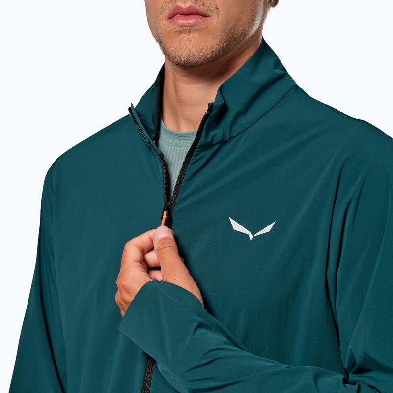 Pánská softshellová bunda Salewa Pedroc DST Light pond blue 4