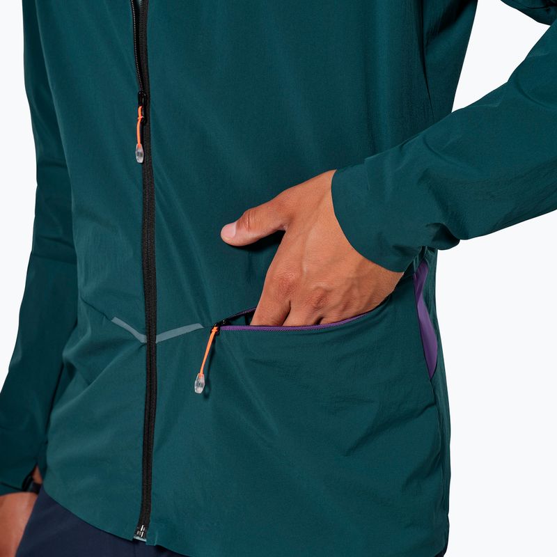 Pánská softshellová bunda Salewa Pedroc DST Light pond blue 5