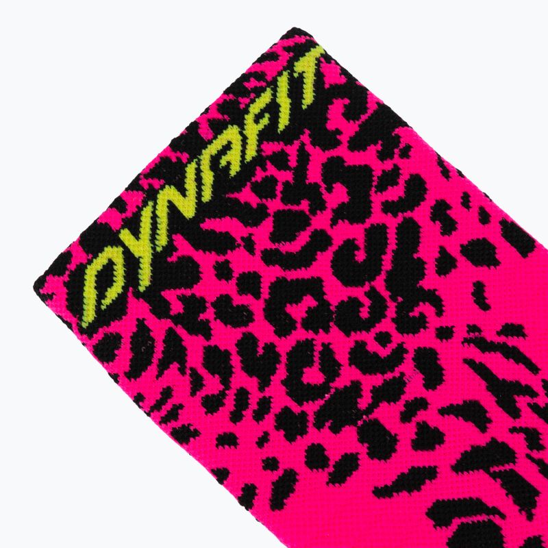 Ponožky DYNAFIT Run Wild Mid pink glo/0910 3