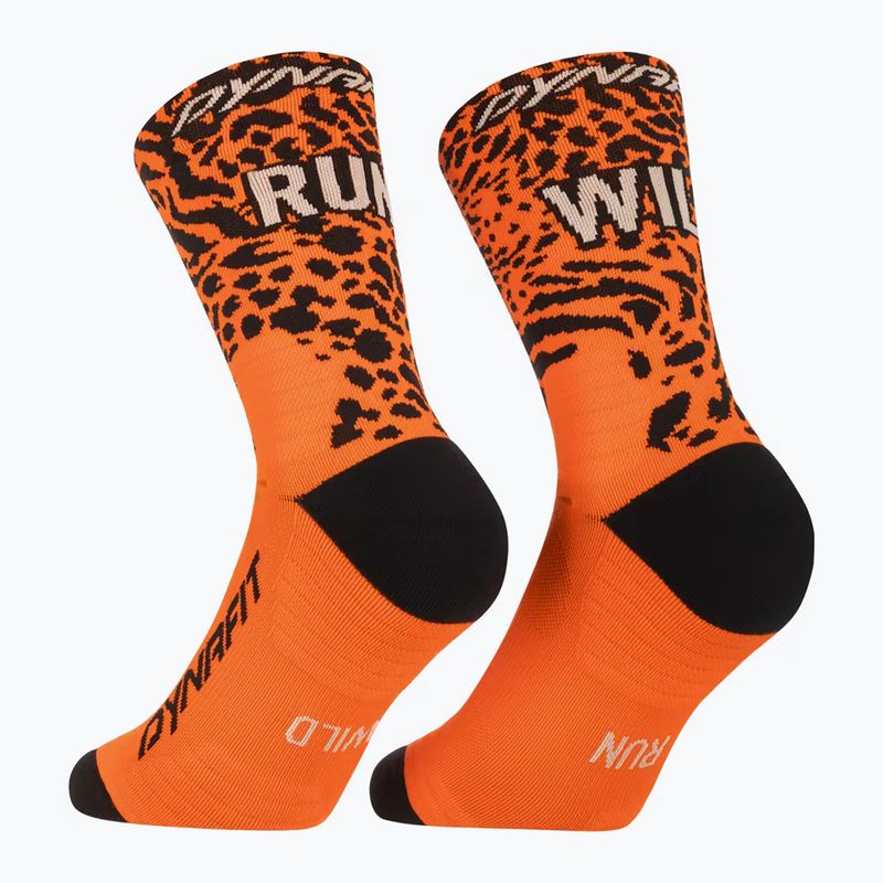 Ponožky DYNAFIT Run Wild Crew ultra orange 5