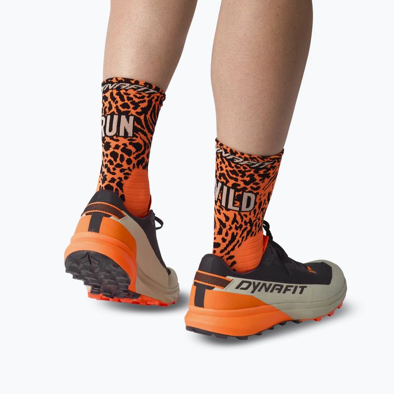 Ponožky DYNAFIT Run Wild Crew ultra orange 7