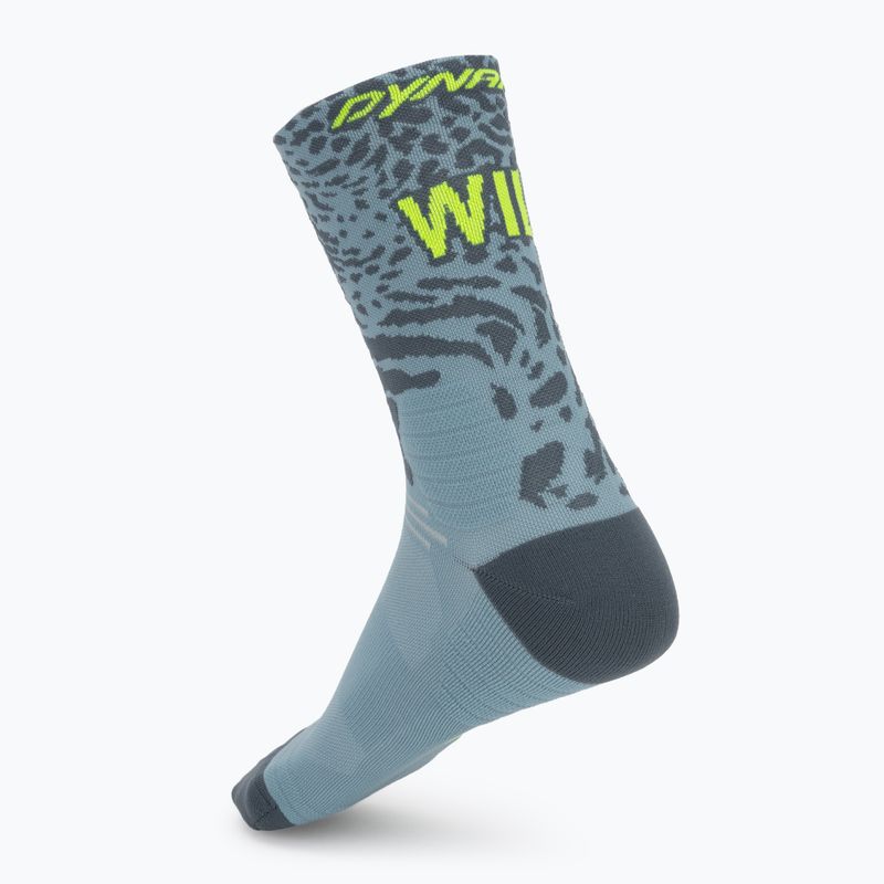 Ponožky DYNAFIT Run Wild Crew smoke blue 2