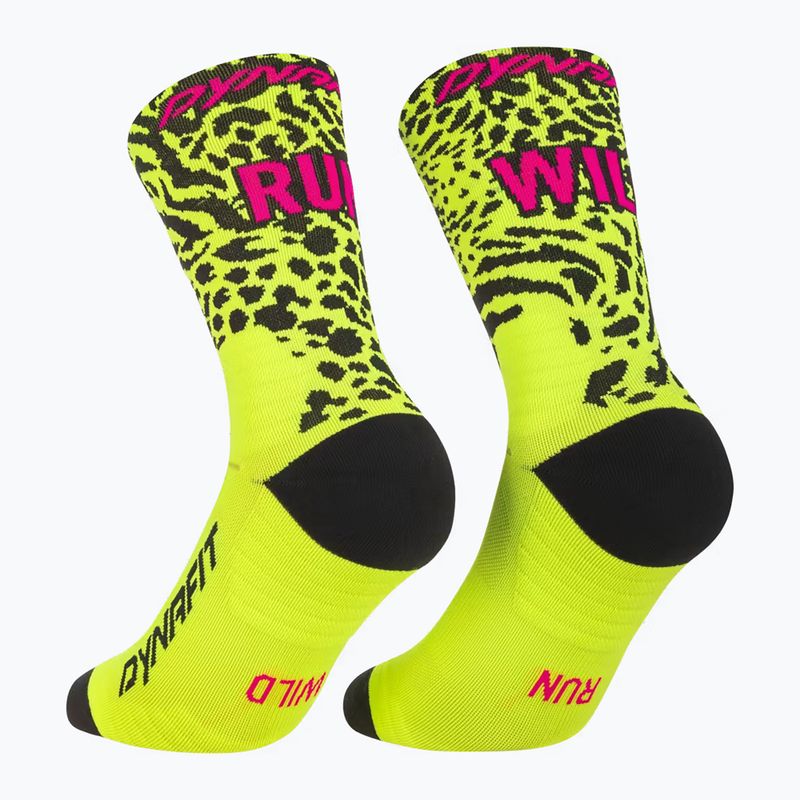 Ponožky DYNAFIT Run Wild Crew ultra yellow 5