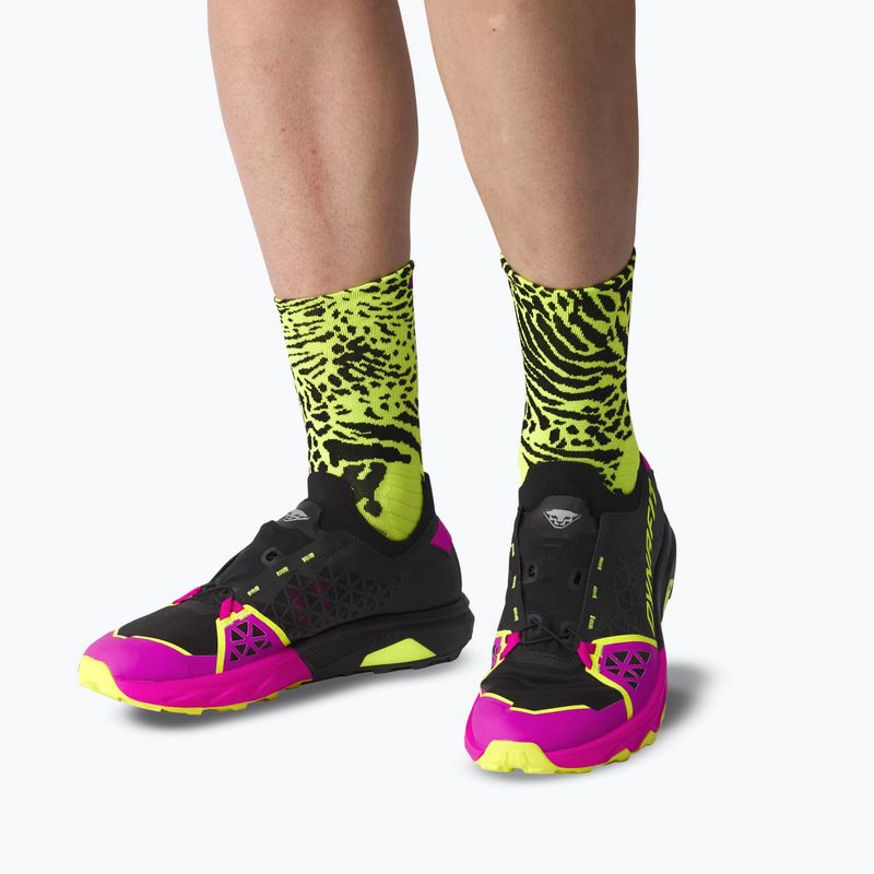 Ponožky DYNAFIT Run Wild Crew ultra yellow 6