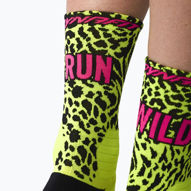 Ponožky DYNAFIT Run Wild Crew ultra yellow 8