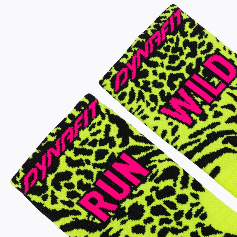 Ponožky DYNAFIT Run Wild Crew ultra yellow 3