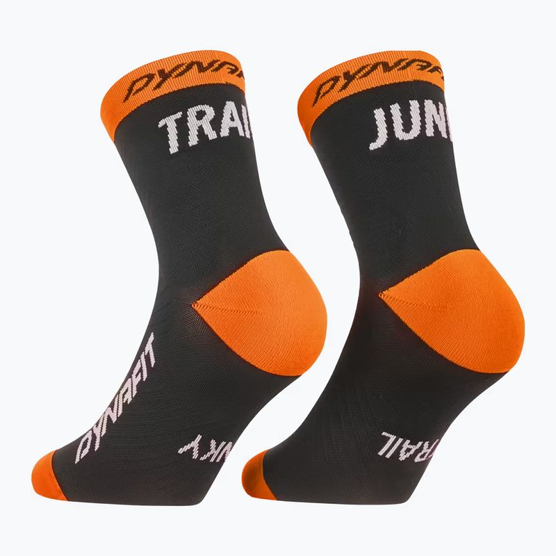 Ponožky DYNAFIT Trail Mid black out ultra orange/4220 5