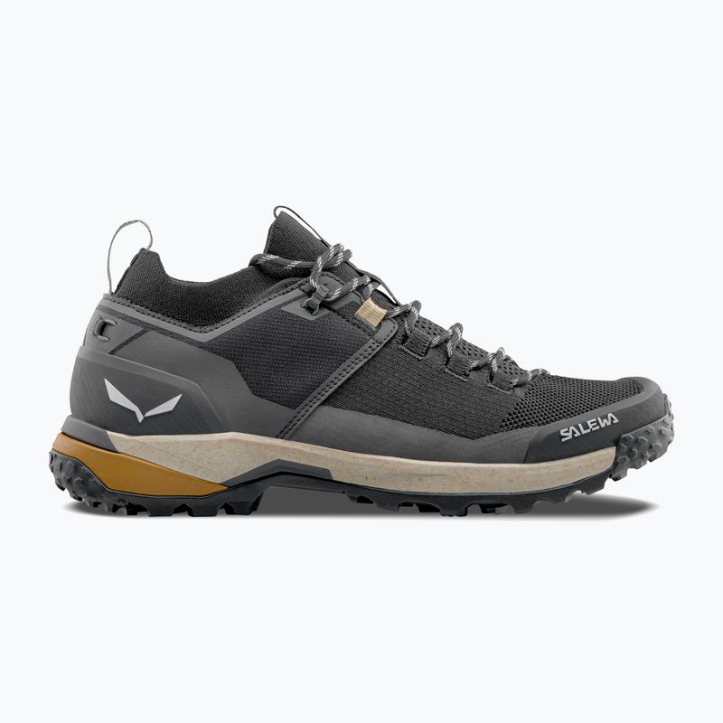 Pánské trekové boty Salewa Puez 2 Knit Powertex black/black 2