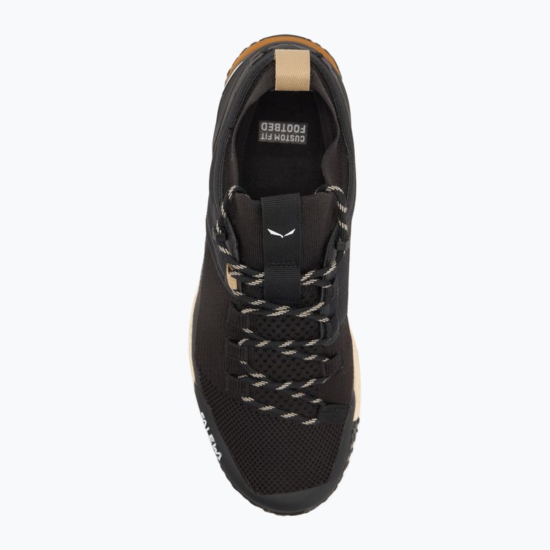 Pánské trekové boty Salewa Puez 2 Knit Powertex black/black 5