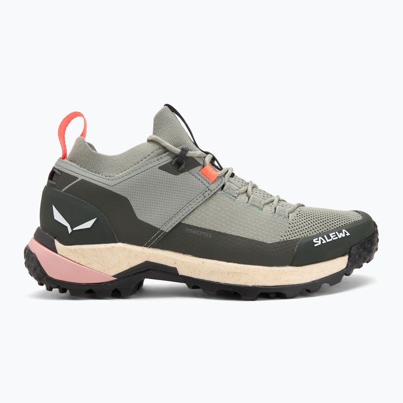 Dámské trekové boty Salewa Puez 2 Knit Powertex shadow/dark olive 2