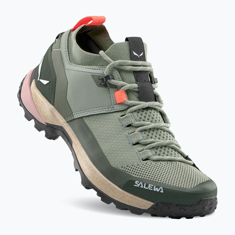Dámské trekové boty Salewa Puez 2 Knit Powertex shadow/dark olive 10