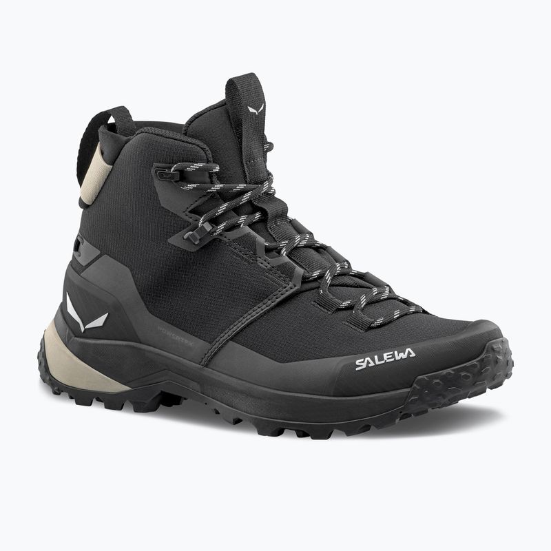 Dámské trekingové boty Salewa Puez 2 Mid Ptx black/black