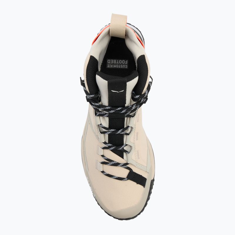 Dámské trekingové boty Salewa Puez 2 Mid Ptx oatmeal/oatmeal 5