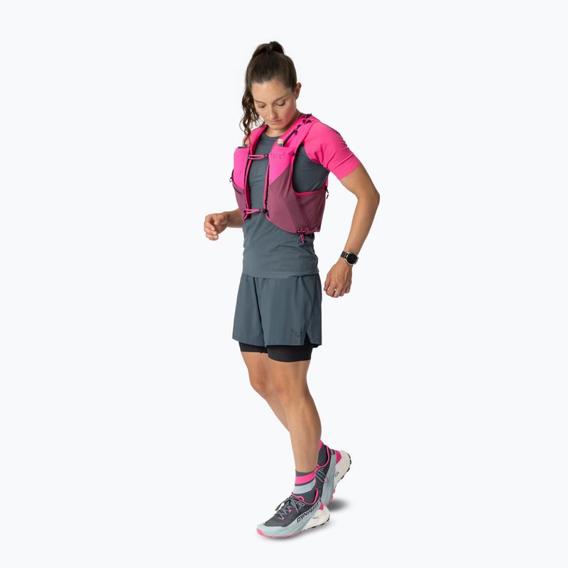 Běžecká vesta DYNAFIT Alpine 8 Vest pink glo/amaranth 2