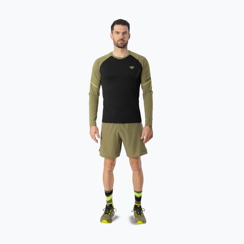 Pánské běžecké tričko Longsleeve DYNAFIT Alpine Pro military green/0910 2