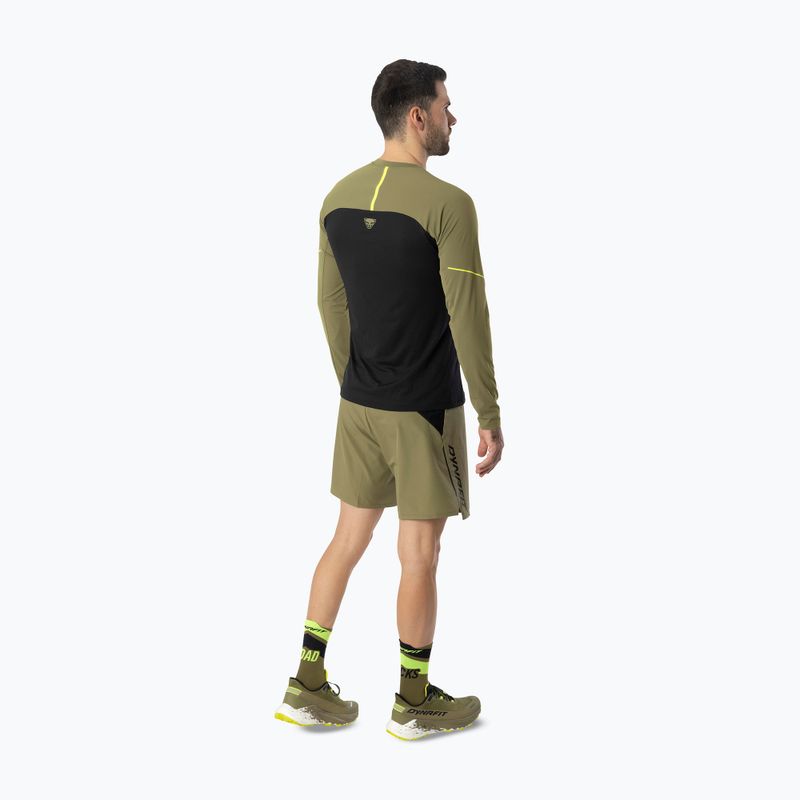 Pánské běžecké tričko Longsleeve DYNAFIT Alpine Pro military green/0910 3