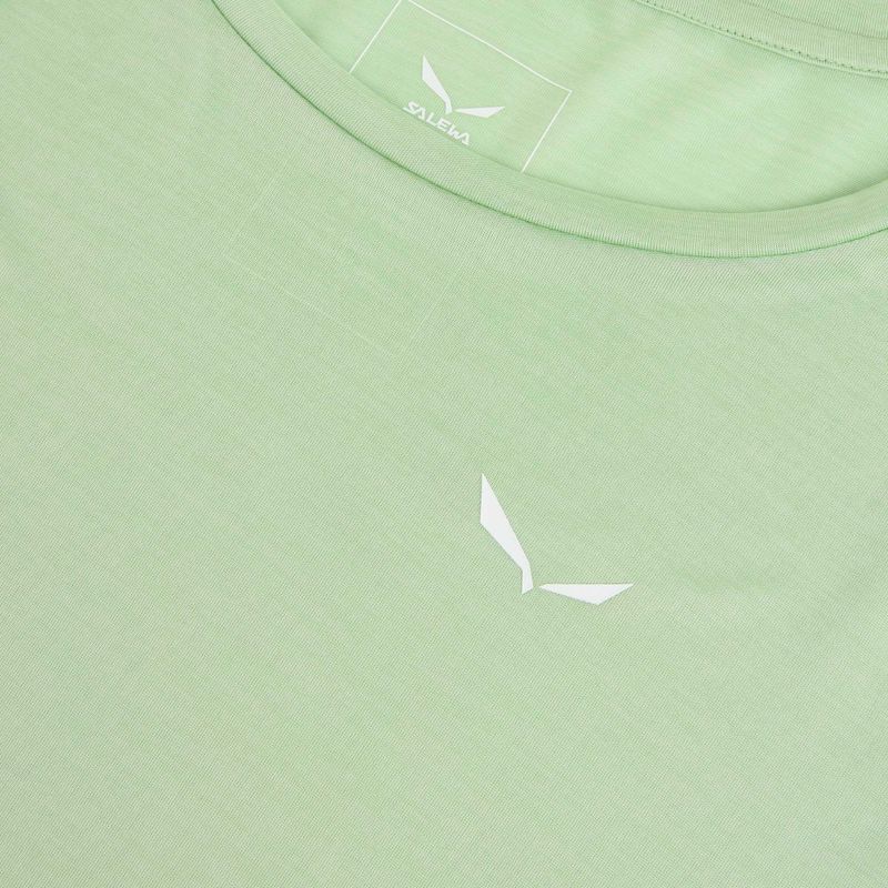 Dámské trekingové tričko Longsleeve Salewa Puez Melange Dry pastel green melange 3