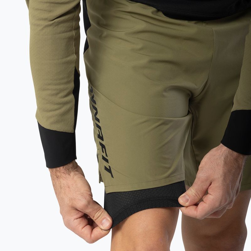Pánské běžecké šortky DYNAFIT Alpine Pro 2IN1 military green 4
