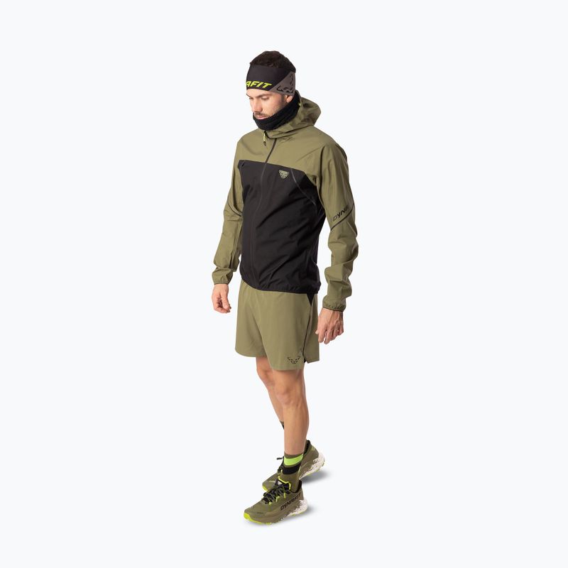 Pánská běžecká bunda DYNAFIT Alpine 3L military green/0910 2