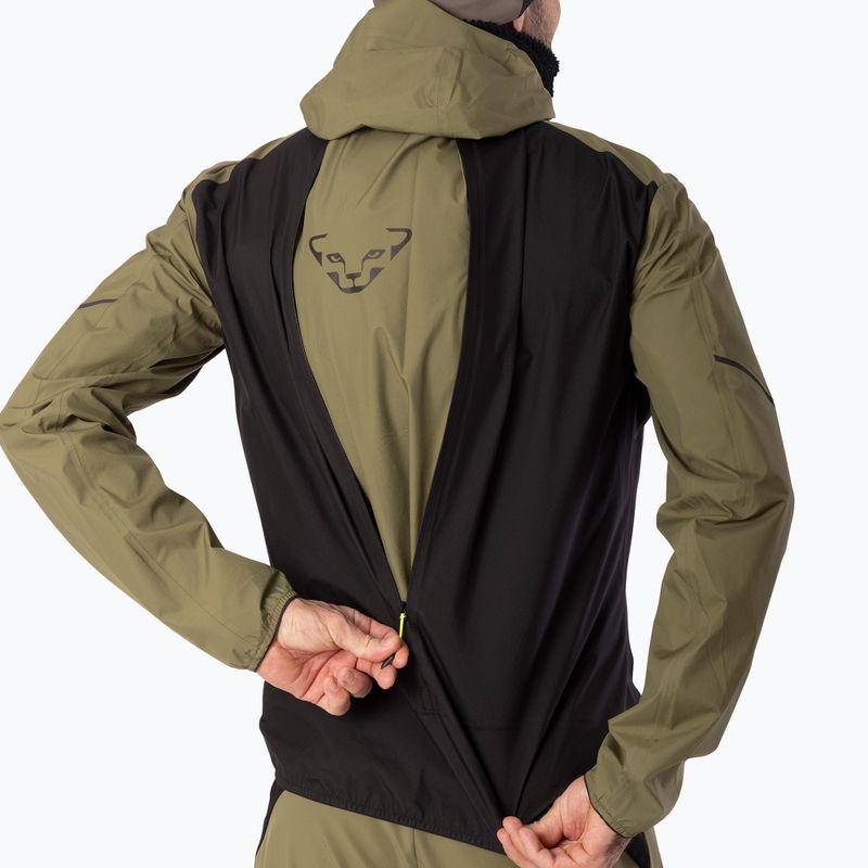 Pánská běžecká bunda DYNAFIT Alpine 3L military green/0910 7