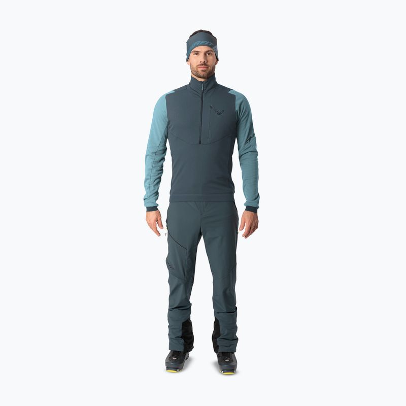 Pánská skialpová mikina DYNAFIT Blacklight Thermal 1/2 Zip smoke blue/0720 2