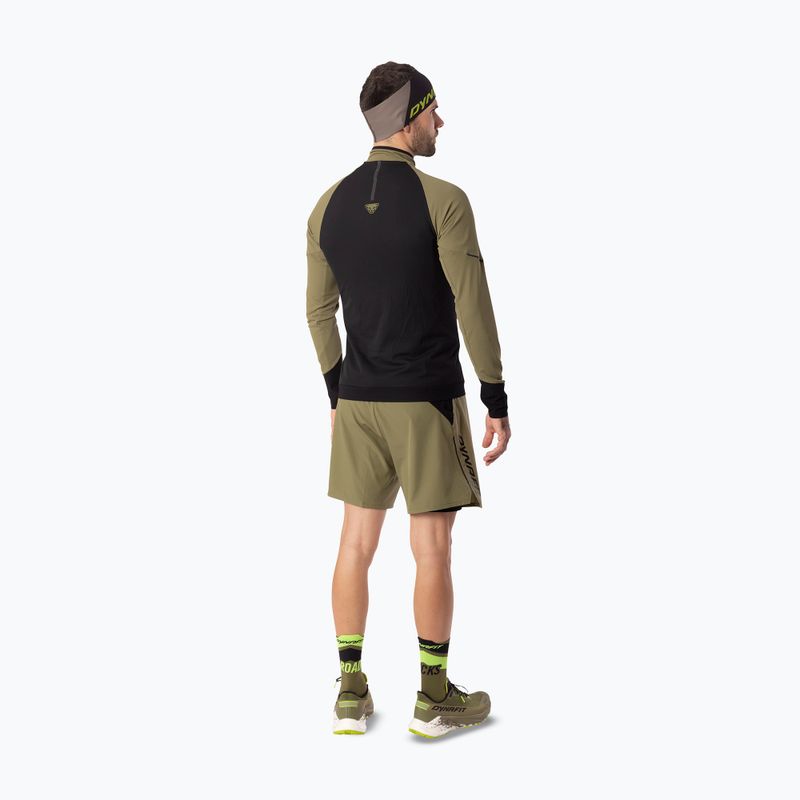 Pánská běžecká mikina Dynafit Alpine LS 1/2 Zip Tee military green/0910 3