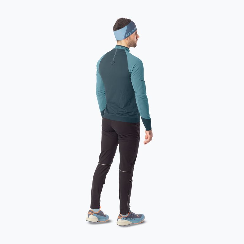 Pánská běžecká mikina Dynafit Alpine LS 1/2 Zip Tee smoke blue/0720/3162 3