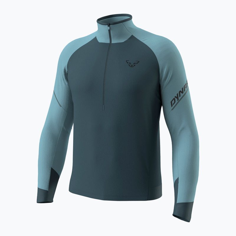 Pánská běžecká mikina Dynafit Alpine LS 1/2 Zip Tee smoke blue/0720/3162 4