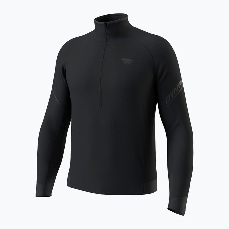 Pánská běžecká mikina Dynafit Alpine LS 1/2 Zip Tee black out