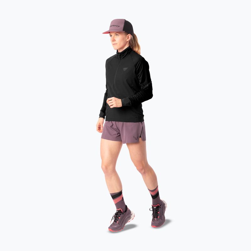 Dámská běžecká mikina Dynafit Alpine LS 1/2 Zip Tee black out 2