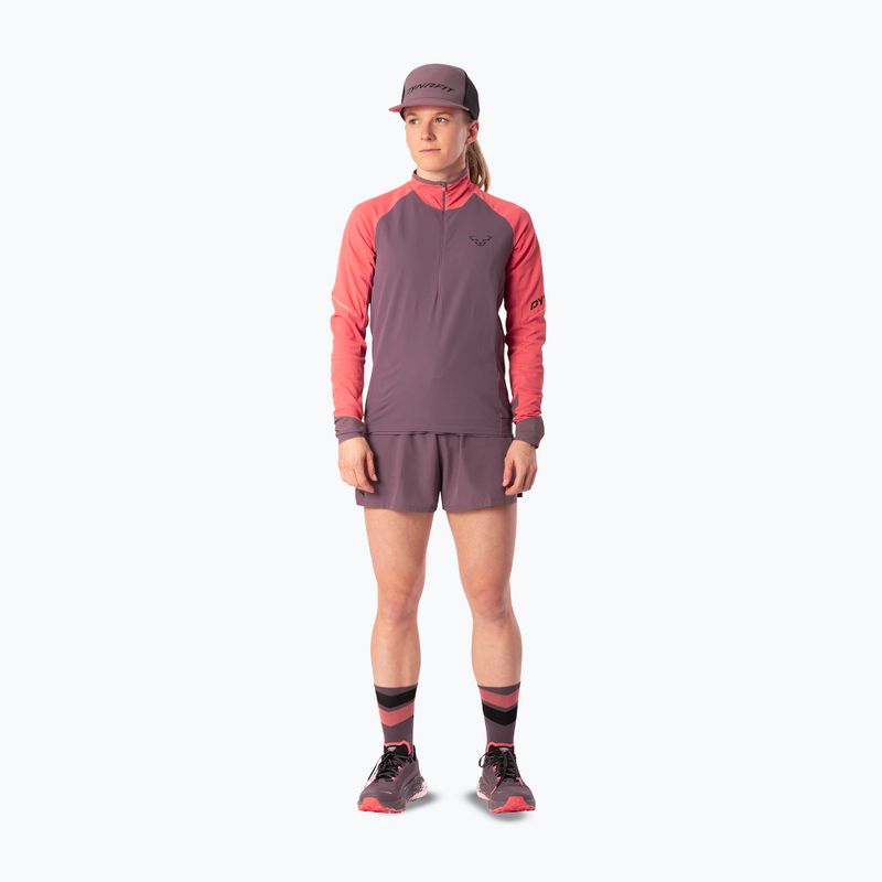 Dámská běžecká mikina Dynafit Alpine LS 1/2 Zip Tee cabana/6A90 2