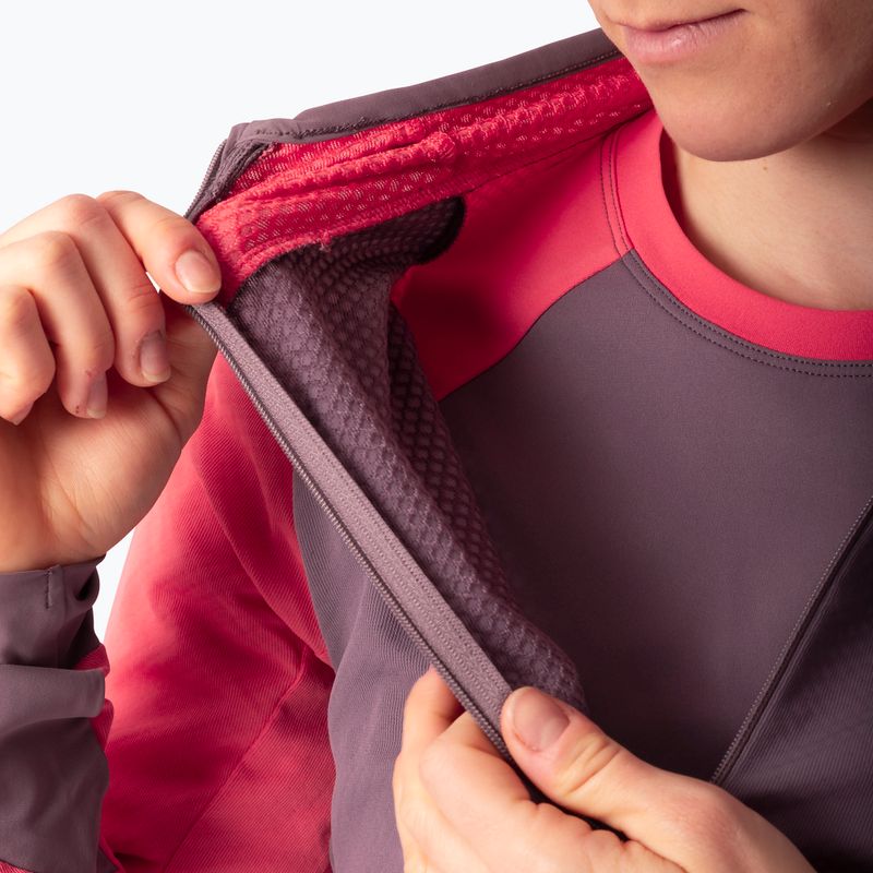 Dámská běžecká mikina Dynafit Alpine LS 1/2 Zip Tee cabana/6A90 5