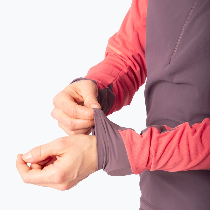 Dámská běžecká mikina Dynafit Alpine LS 1/2 Zip Tee cabana/6A90 6