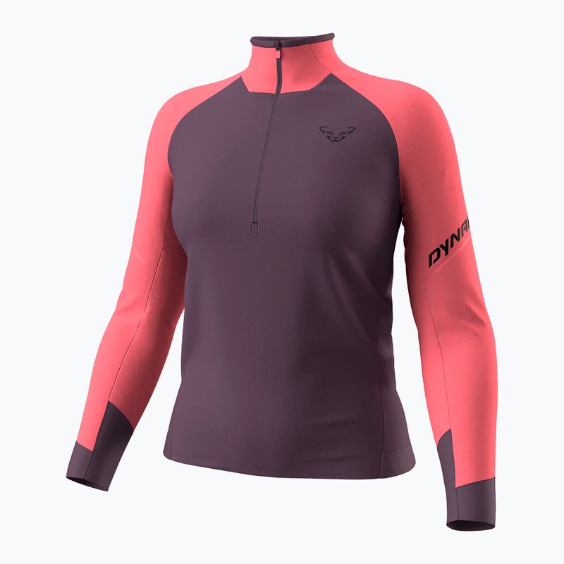 Dámská běžecká mikina Dynafit Alpine LS 1/2 Zip Tee cabana/6A90 7