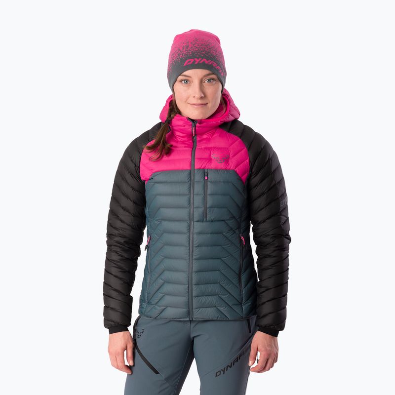 Dámská skialpová bunda DYNAFIT Radical RDS Down Hooded Jacket black out/6550/0720