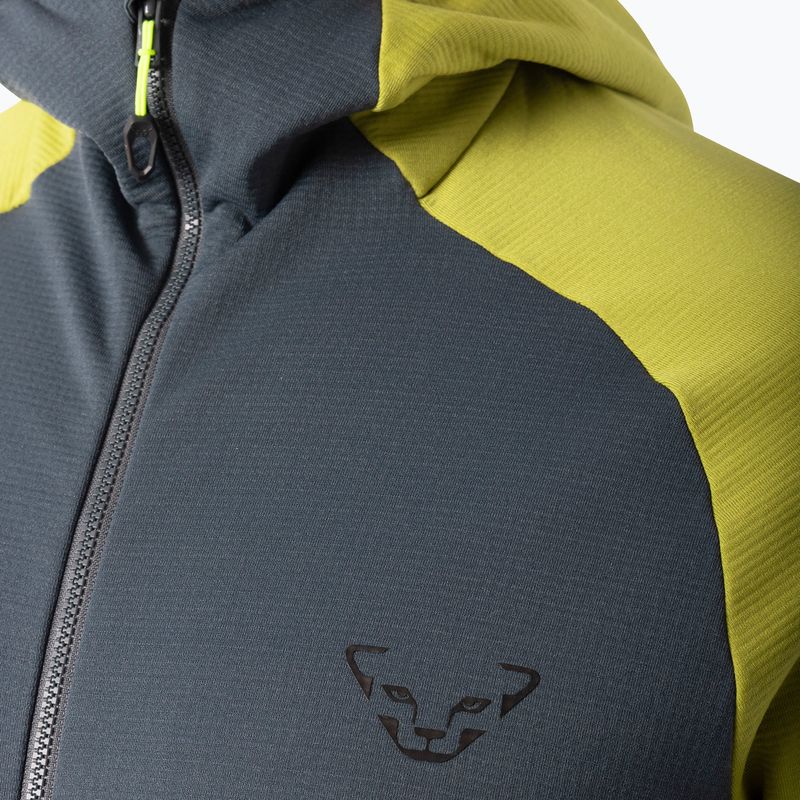 Pánská skitouringová mikina DYNAFIT Radical Polartec Hooded golden lime/0720 4