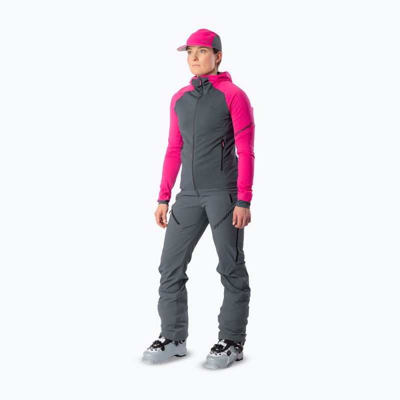 Dámská skitouringová mikina DYNAFIT Radical Polartec Hooded flamingo/0720 2