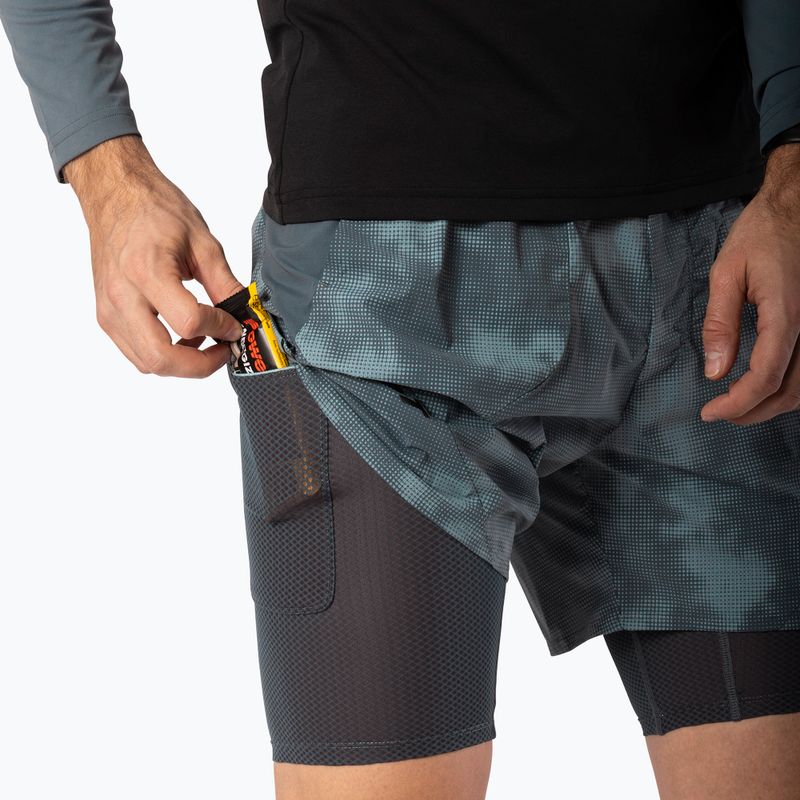 Pánské běžecké šortky DYNAFIT Trail Reflective 2in1 cinder 4
