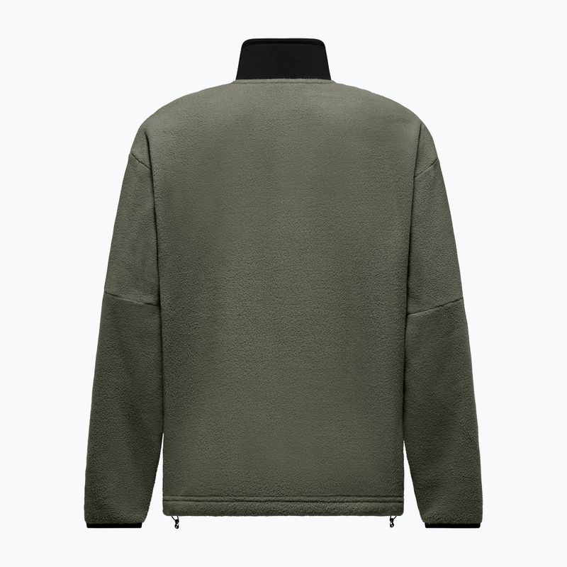 Pánská fleecová mikina Salewa Fanes Full Zip faded green 2