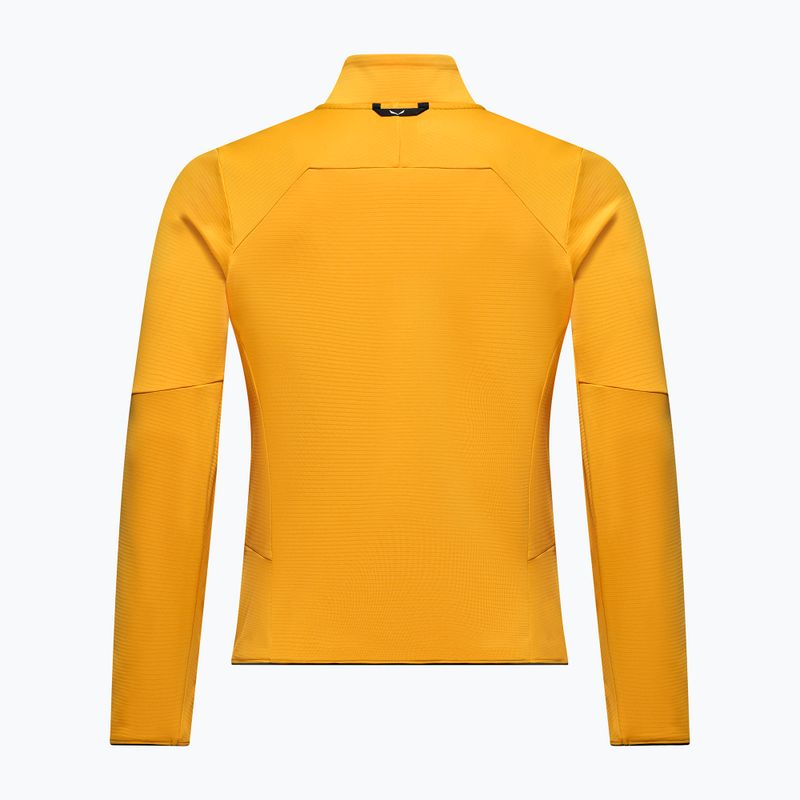 Pánská fleecová mikina Salewa Ortles Fleece Full Zip Gold 2