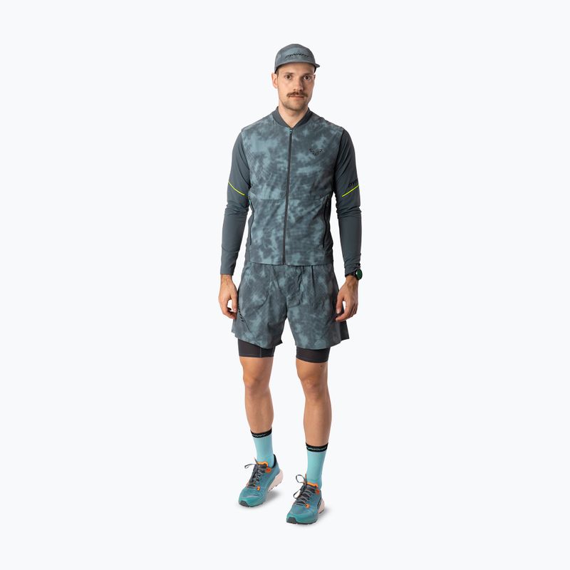 Pánská běžecká vesta DYNAFIT Trail Reflective Insulation Vest cinder 2