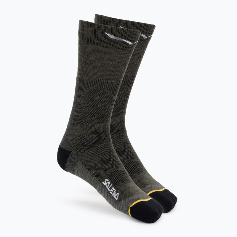 Pánské ponožky Salewa Ortles AM Crew dark olive