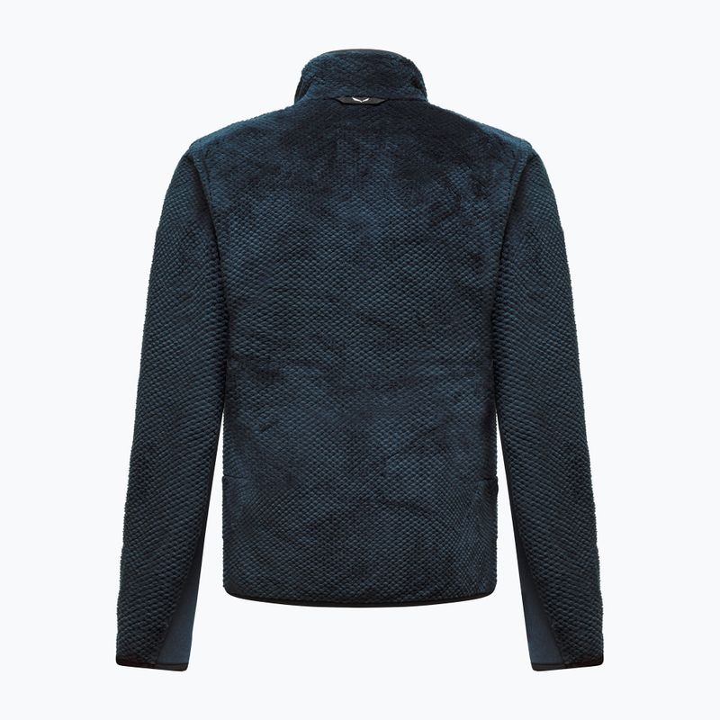 Dámská trekingová mikina Salewa Puez Warm Full Zip blueberry 2