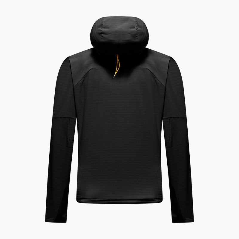 Pánská fleecová mikina Salewa Ortles Fleece Pro Hooded Black Out 2