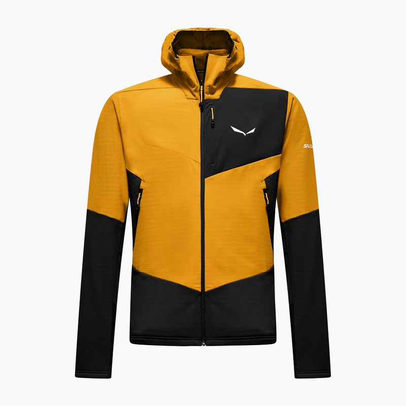 Pánská fleecová mikina Salewa Ortles Fleece Pro Hooded Gold/0910