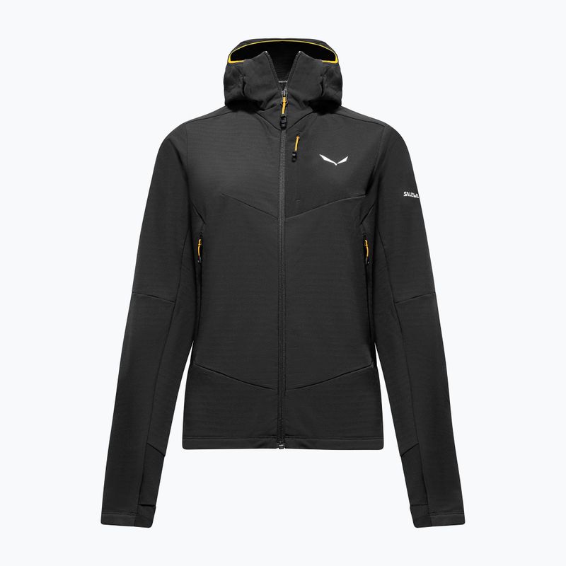 Dámská fleecová mikina Salewa Ortles Fleece Pro Hooded Black Out