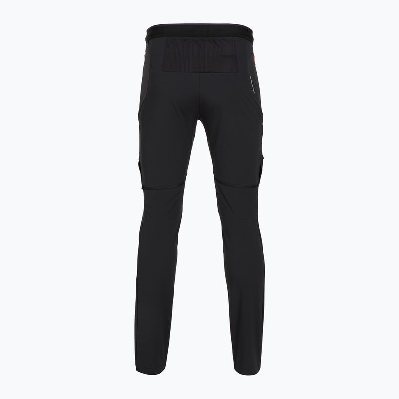 Pánské trekingové kalhoty Salewa Pedroc 3 DST 2IN1 black out 2